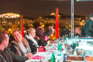 Dinner in the Sky in Athens - Naido Wedding