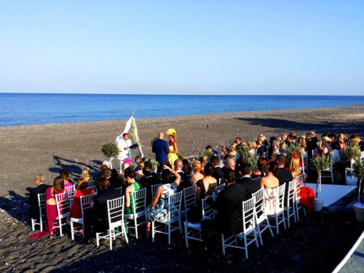 Oceanids Estate in Santorini - Naido Wedding